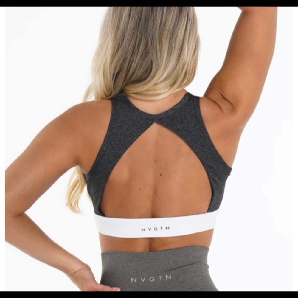 Brand New NVGTN Charcoal Agility Bra